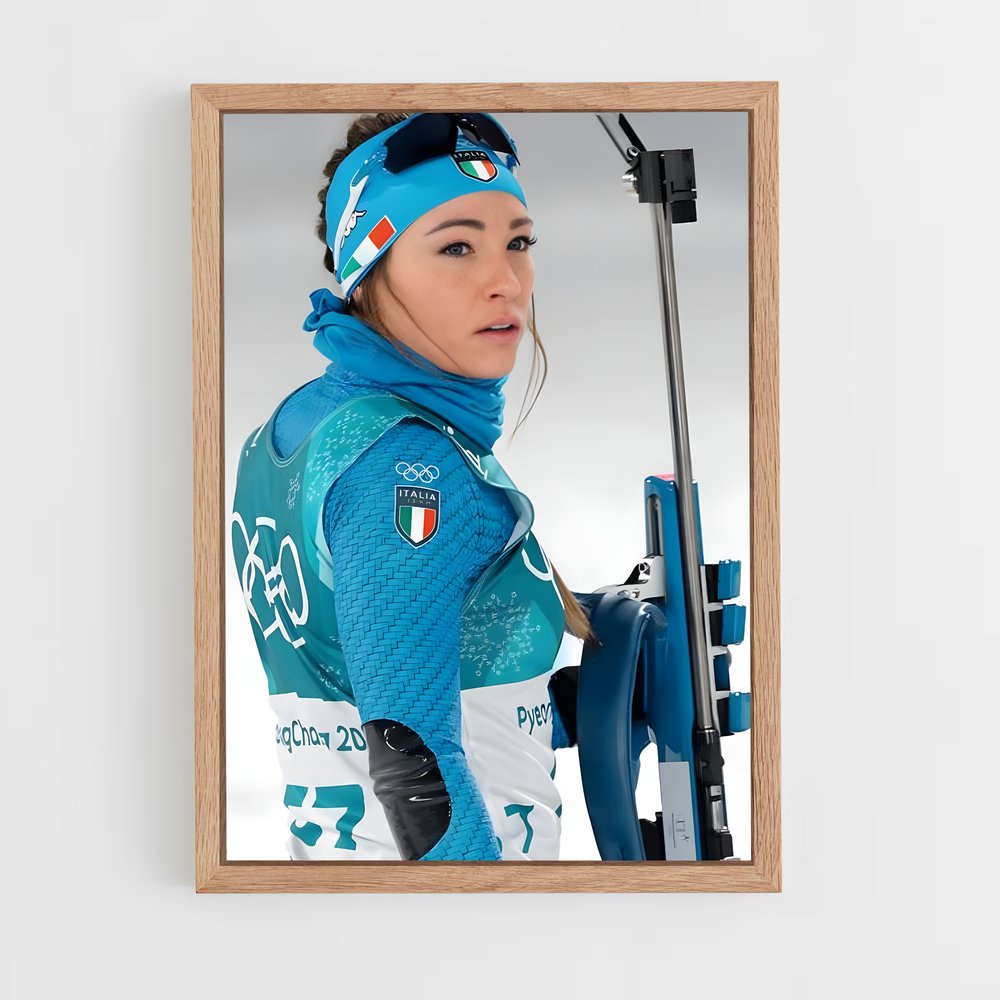 Poster Ski et Précision – affiche Biathlon (vue 4)